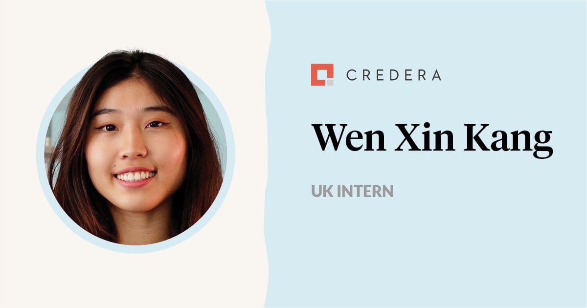Meet our intern: Wen Xin Kang