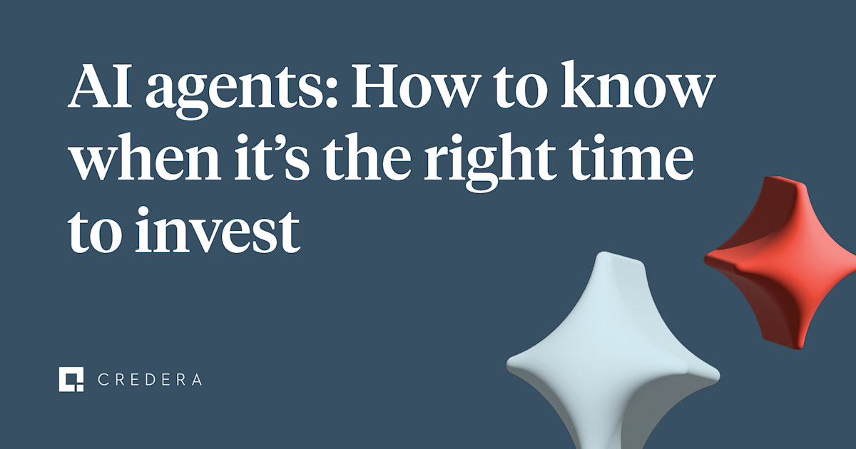 AI agents: How to know when it’s the right time to invest