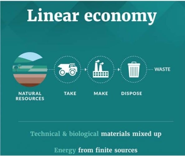 A 3 Step Approach for Using Data to Promote Sustainability - Linear economy