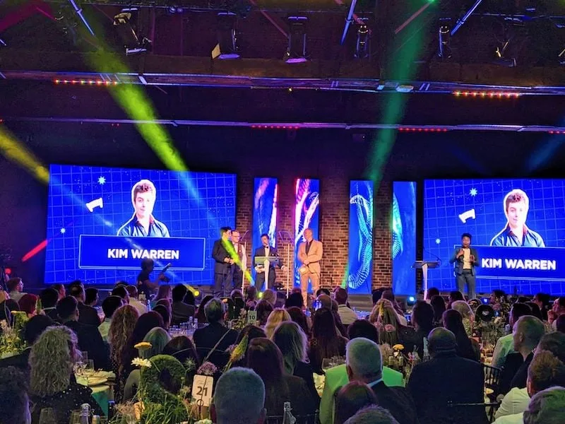Kim Warren British LGBT Awards 2