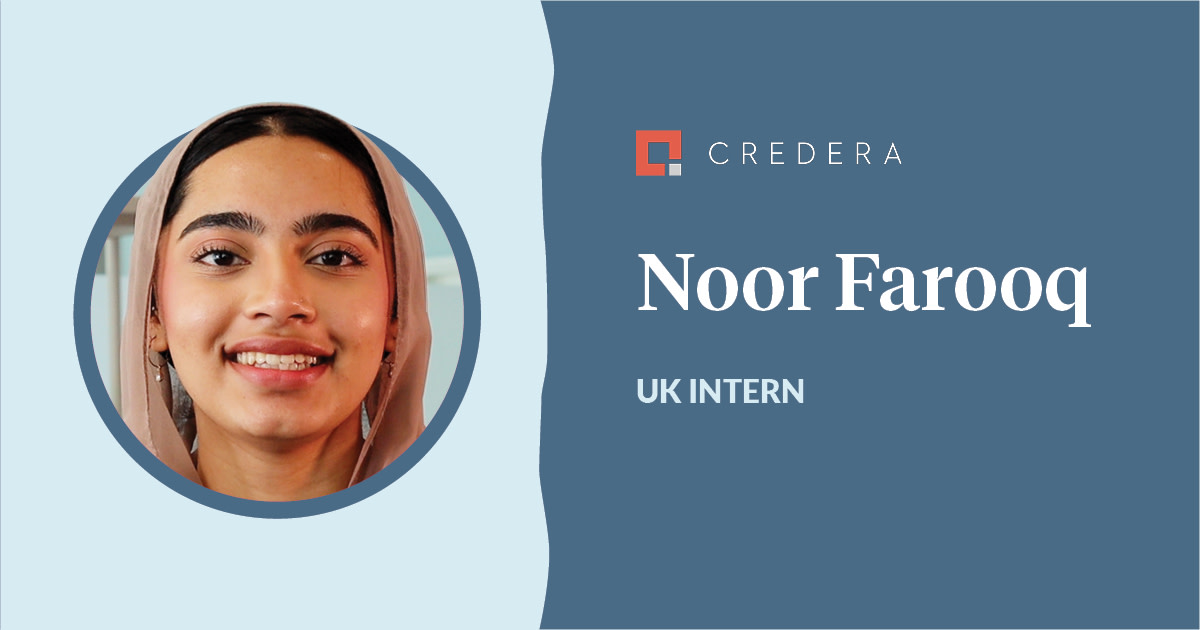 Meet our intern: Noor Farooq