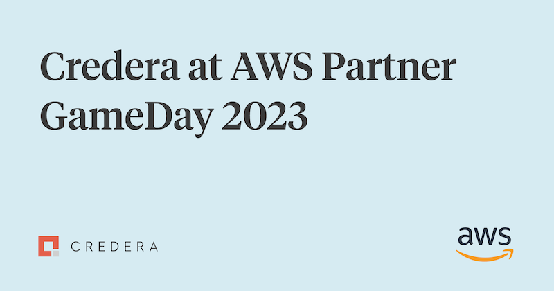 Credera at the AWS Partner GameDay 2023
