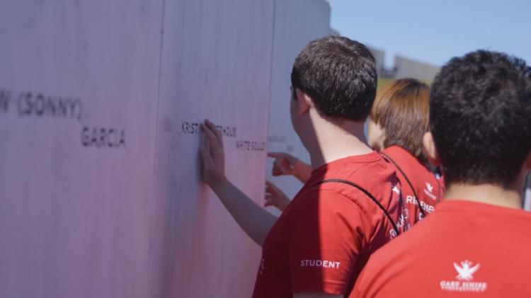 Students Visit the Flight 93 Memorial In Shanksville, Pennsylvania