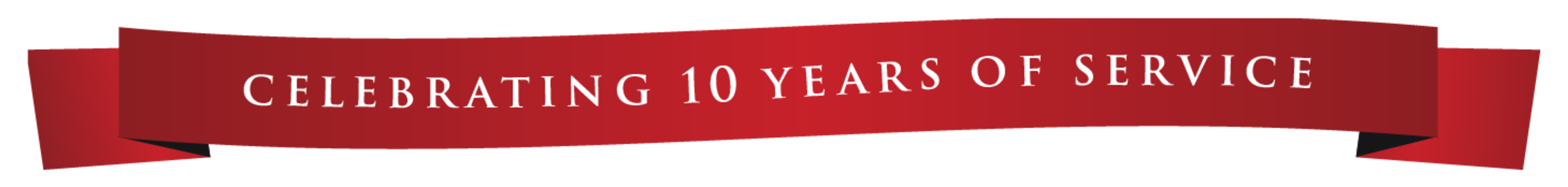 10 Years of Service Banner