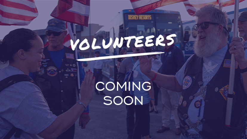 Volunteers Coming Soon