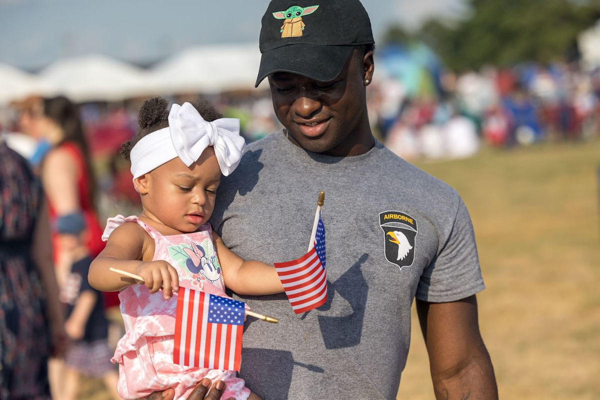 Gary & the Lt. Dan Band Rock Ft. Campbell on July 4th Gary Sinise