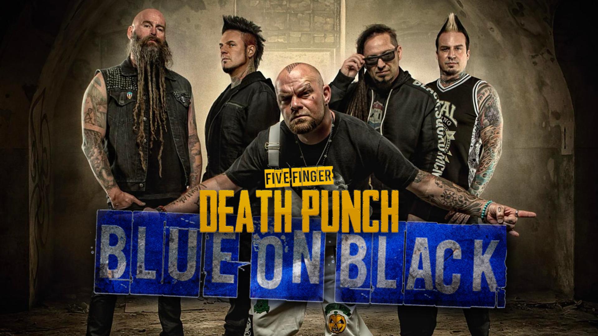 Five Finger Death Punch - Blue on Black