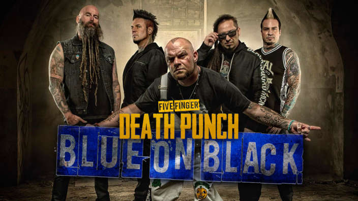 Five Finger Death Punch S New Single Blue On Black Gary Sinise Foundation - 5fdp roblox id