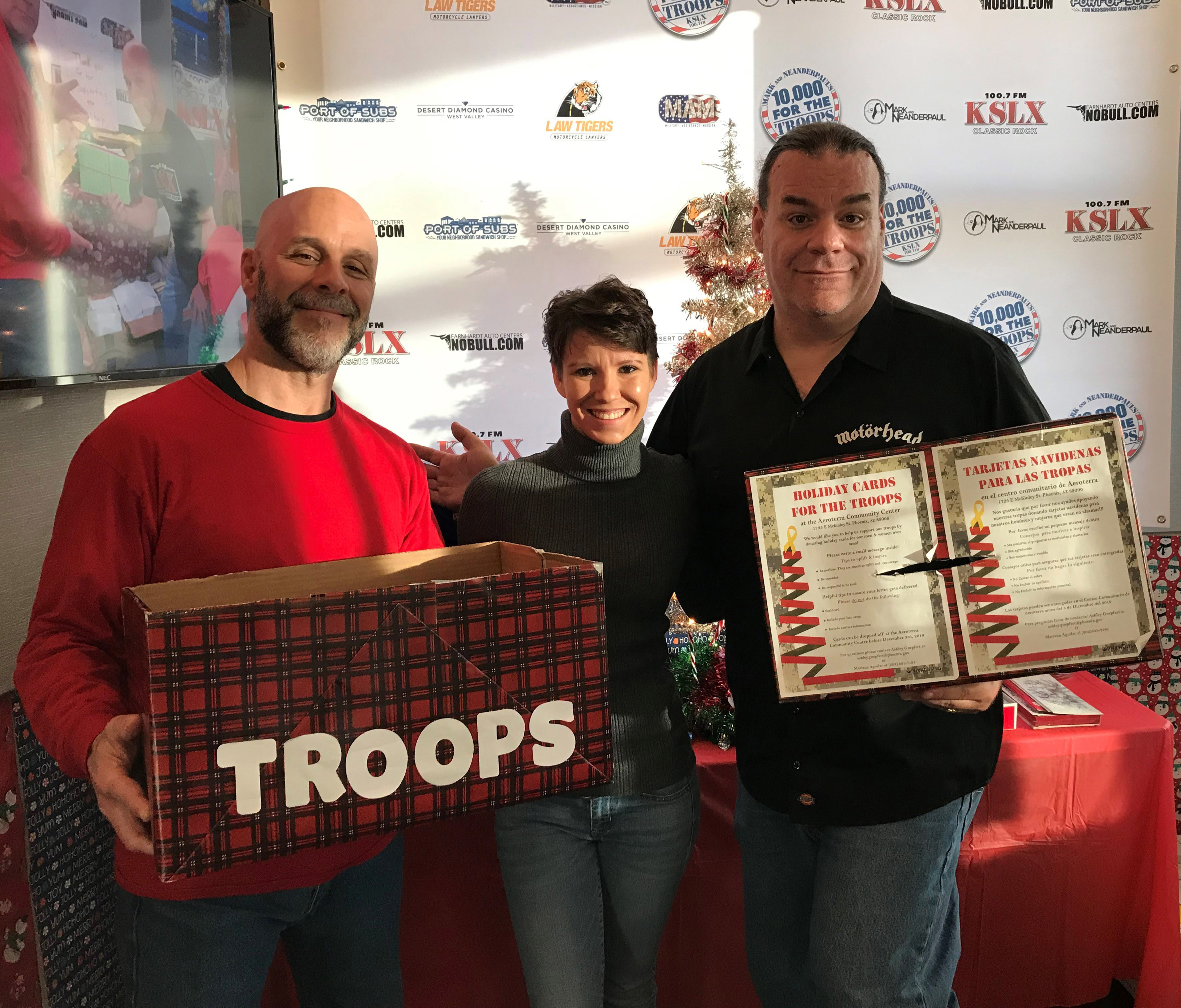 Holiday Cards for the Troops KSLX