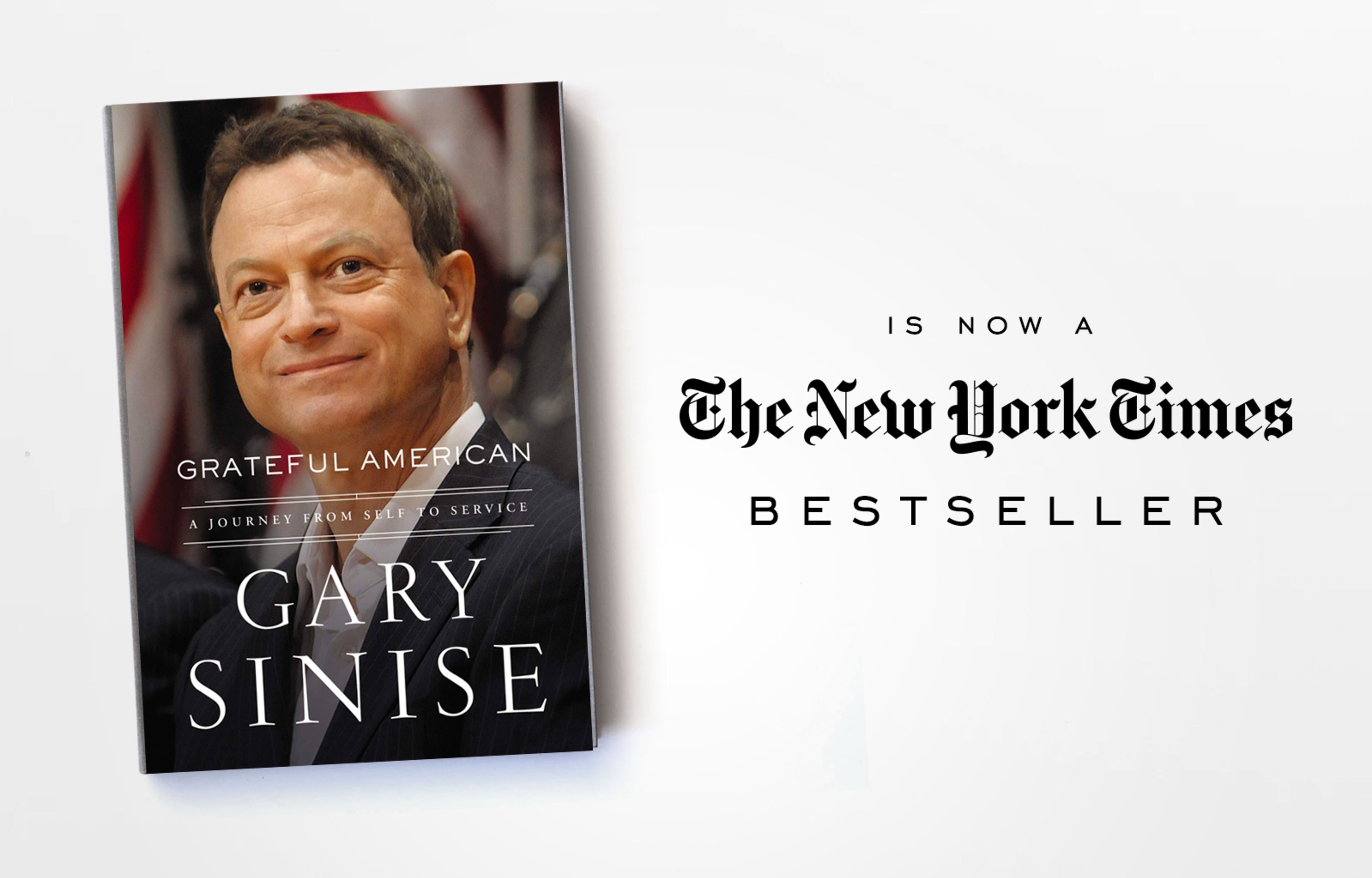 Gary Sinise - Grateful American is now a New York Times bestseller