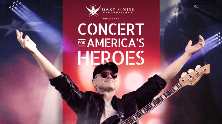 Gary Sinise Foundation Presents "Concert for America's Heroes" on September 30 in Nashville
