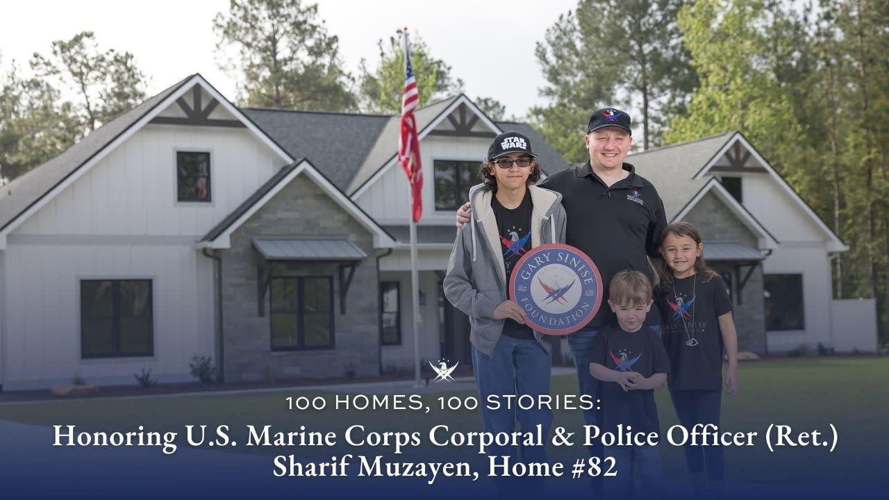 100 Homes, 100 Stories: Honoring Sharif Muzayen, Home #82 | Gary Sinise ...