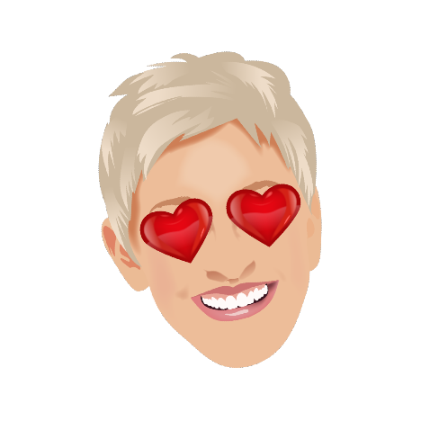 Mind the Gap Game - Ellen with heart eyes - Image