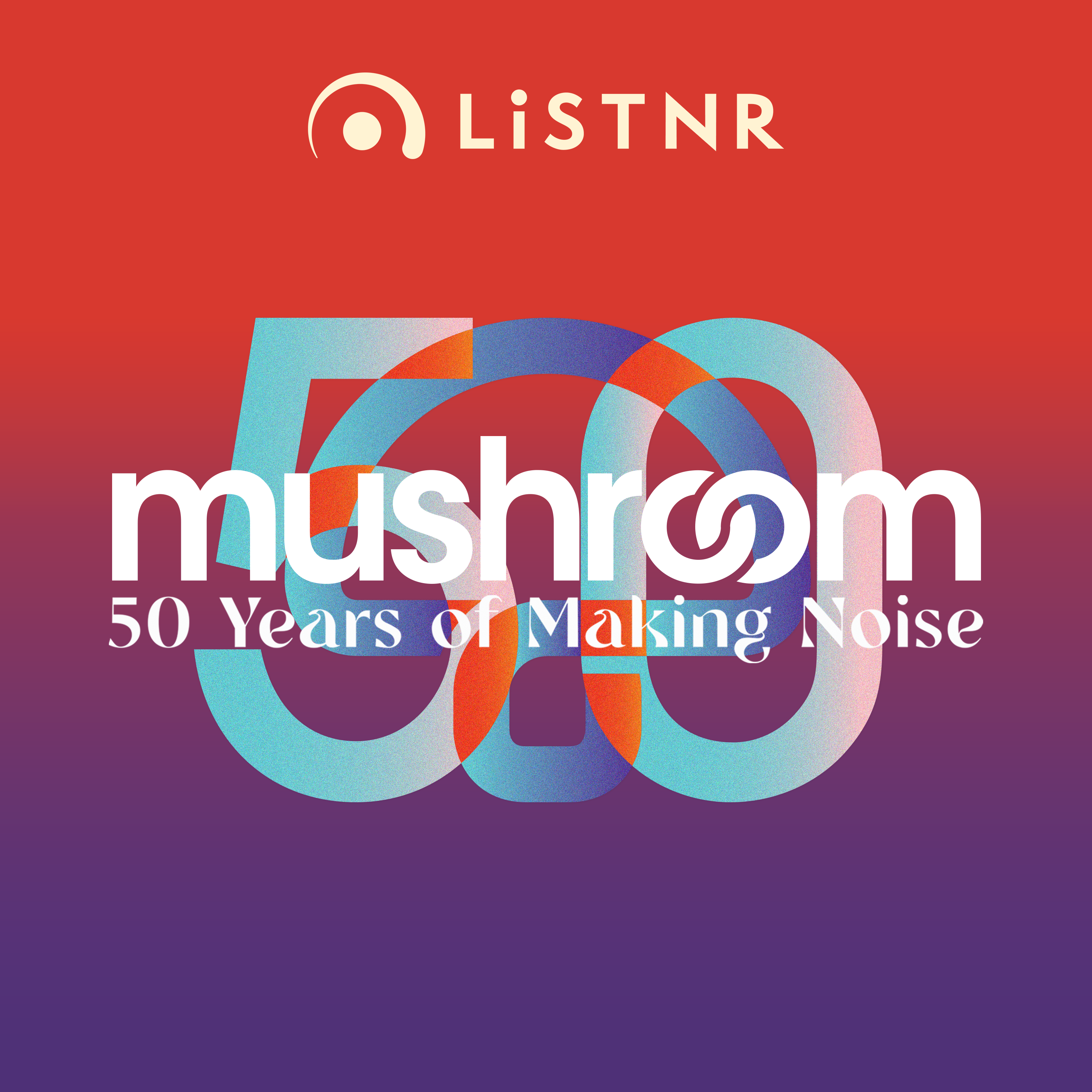 Mushroom 50 logo