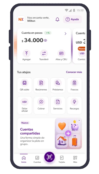 ¿Cómo crear una cuenta compartida?