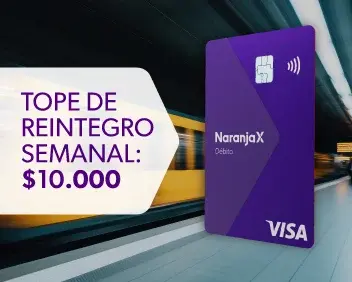 Pagá el subte con Naranja X y ahorrá hasta un 75%