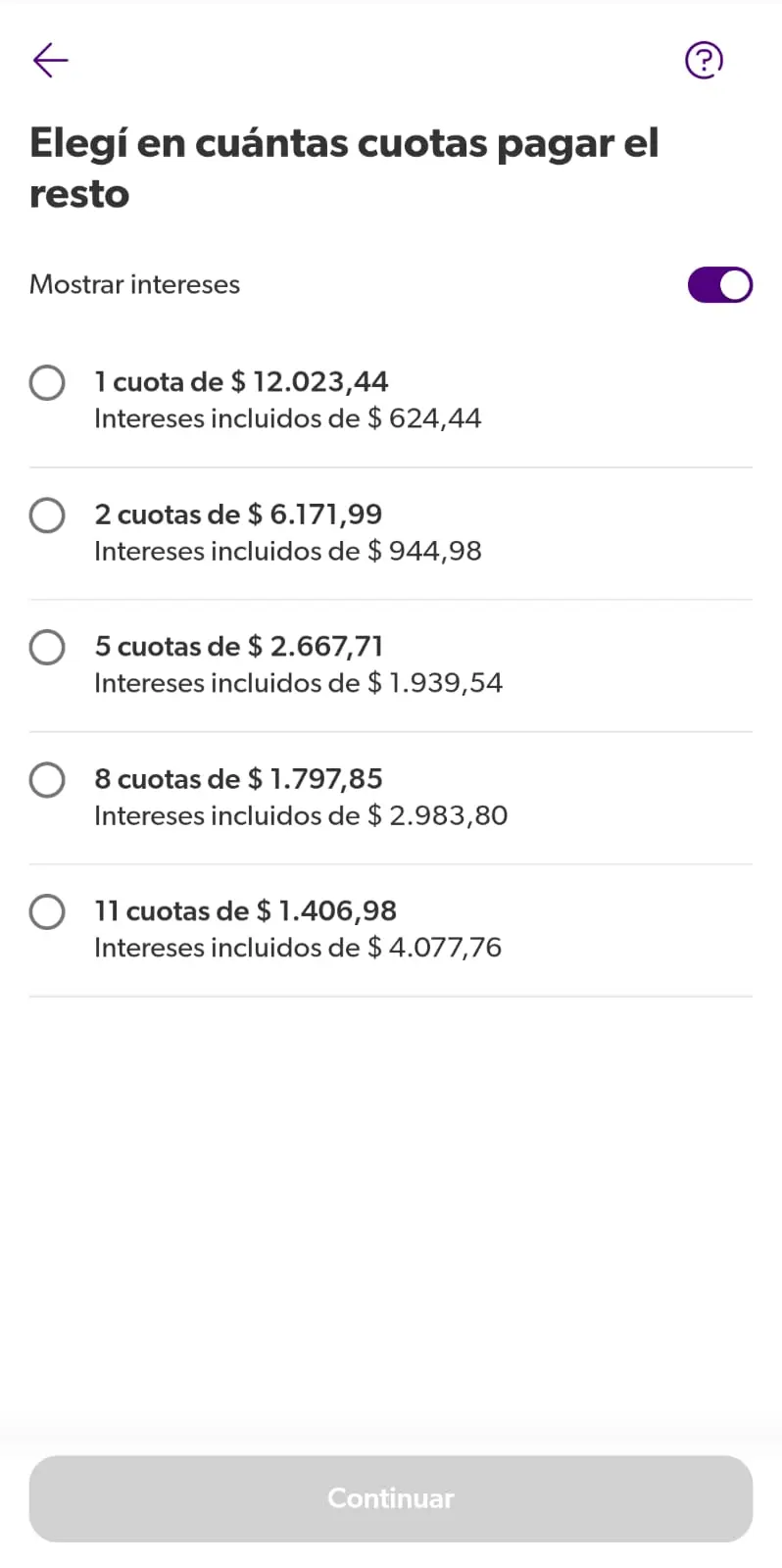 ¿Cómo abonar en cuotas compras hechas en un pago? 