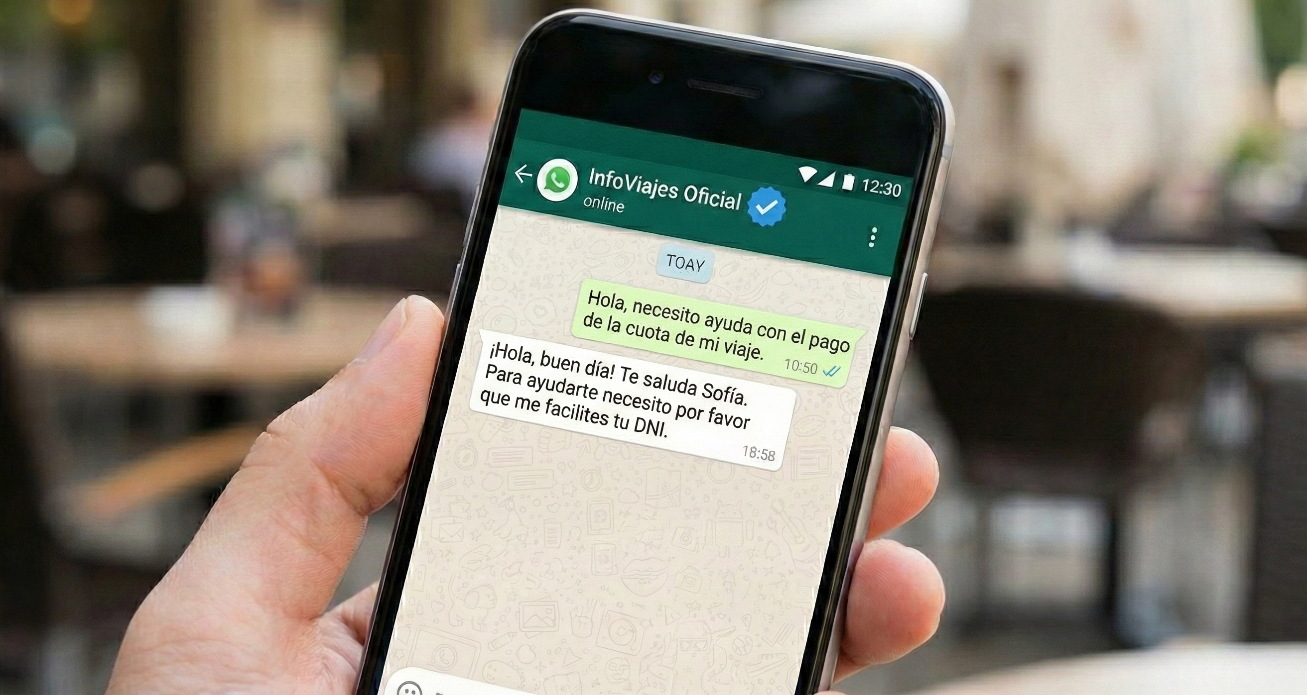 Prestá atención al whatsapp verificado