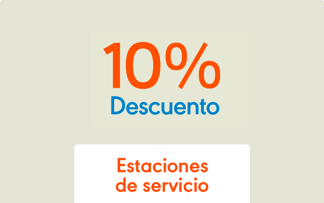 Descuento con tu Naranja en estaciones de servicio.