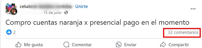 ¿Cuáles son las consecuencias de vender una cuenta de billetera virtual?