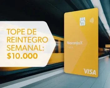 Pagá el subte con Naranja X y ahorrá hasta un 75%