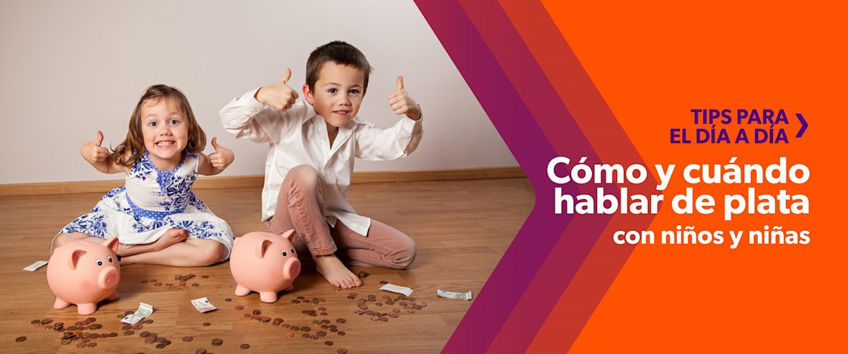 Hablar de plata con niñas y niños, explicarles la importancia del ahorro. Enseñarles con acciones y mostrarle situaciones cotidianas.