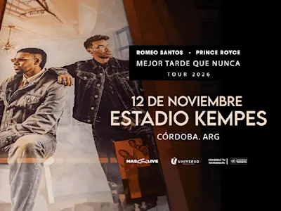 ROMEO SANTOS y PRINCE ROYCE en Córdoba
