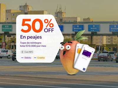 Pago de peajes con Naranja X