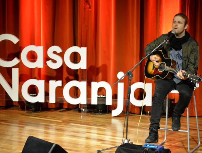 Benjamín Amadeo en Casa Naranja