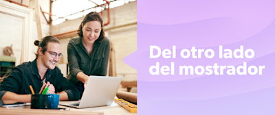 Dos personas trabajando juntas