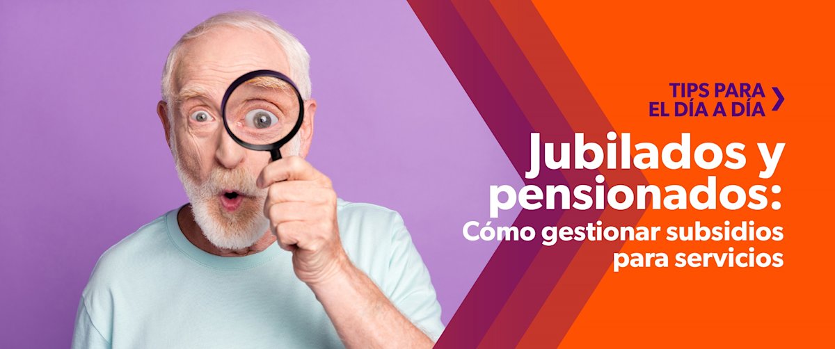 Quienes reciben jubilaciones y pensiones pueden gestionar subsidios para pagar tarifas especiales de servicios e impuestos.