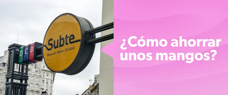 Pagá el subte con Naranja X y ahorrá hasta un 75%
