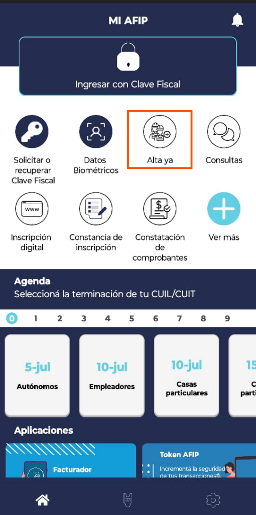 AFIP simplificó el método para registrar empleados desde el celu