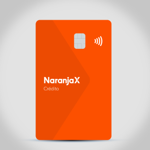 Tarjeta de crédito Naranja X.