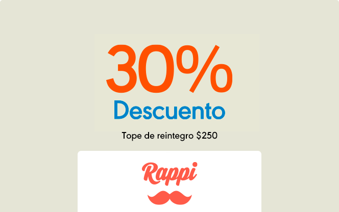 Descuento en Rappi con tu Naranja