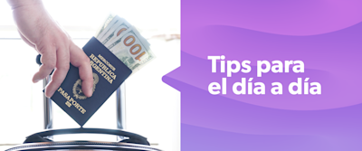 mano con pasaporte argentino y pago en dólares al exterior