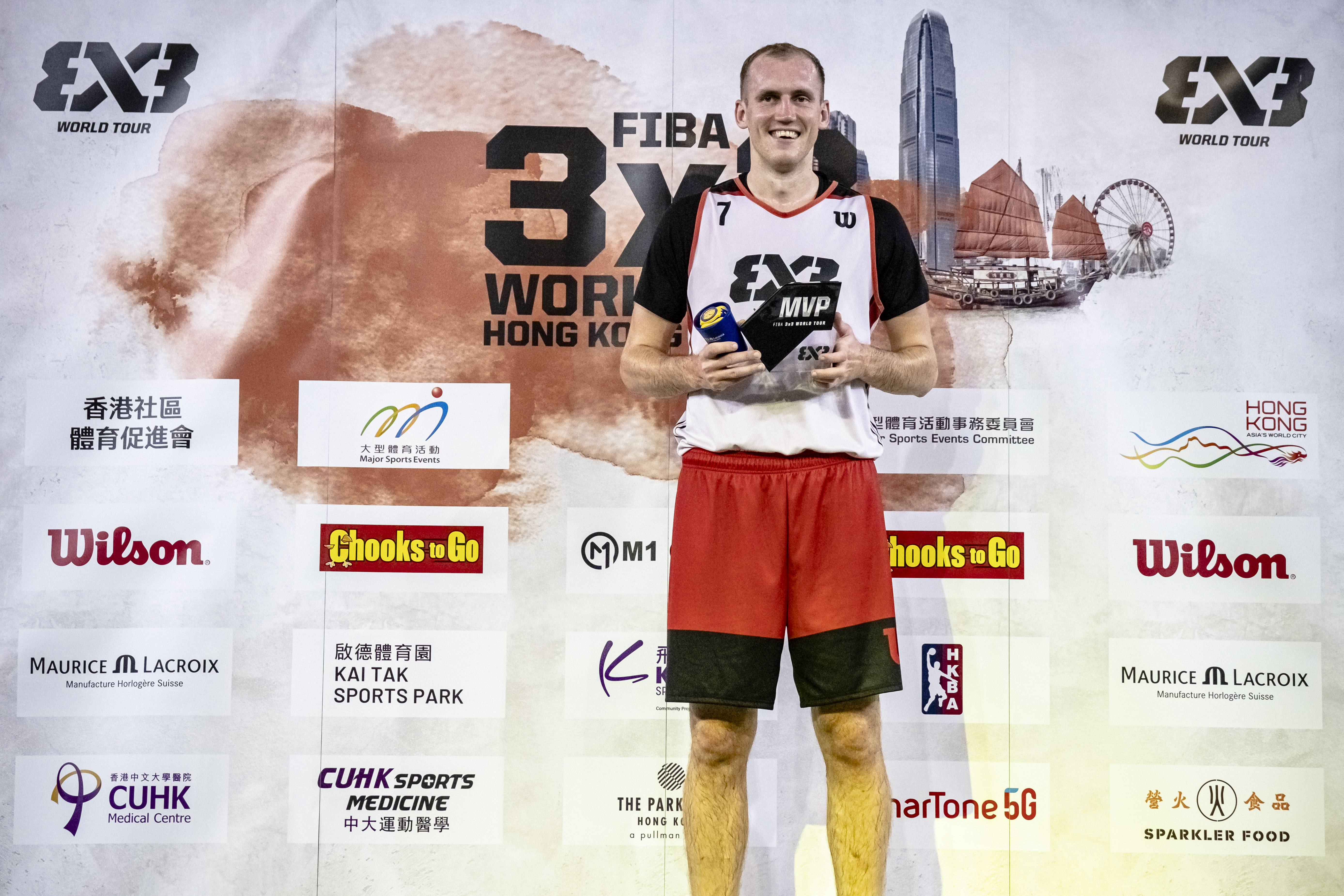 FIBA 3x3 World Tour Hong Kong Masters 2022 MVP Aurelijus Pukelis
