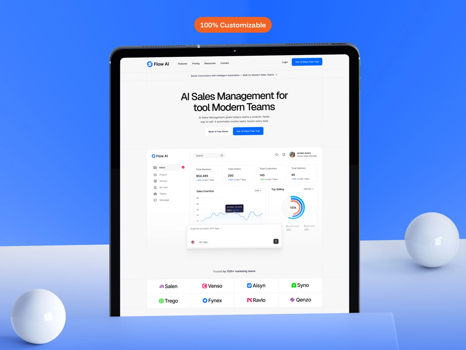 Best framer template 2026/Flowg — AI