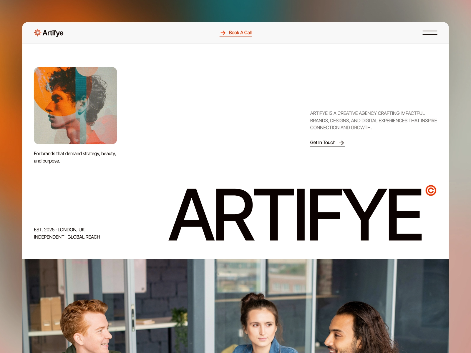 Best framer template 2026/Artifye (2)
