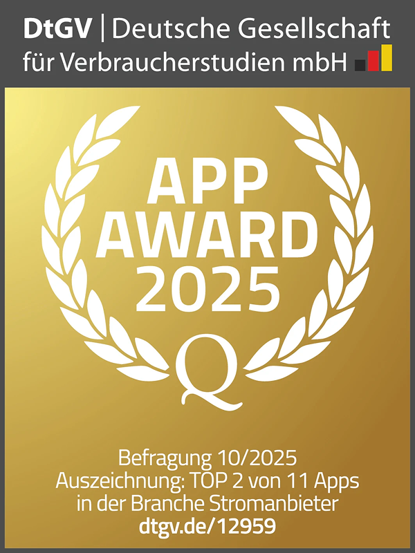 Auszeichnung DtGV App Award für die Yello App