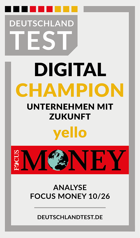 Testsiegel Focus Money Digital Champion 2026