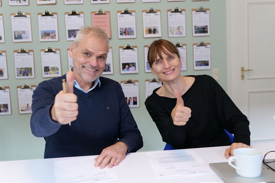 Dirk Sander und Claudia Tillmann