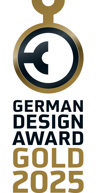 Siegel German Design Award 2025 in Gold für die Yello App