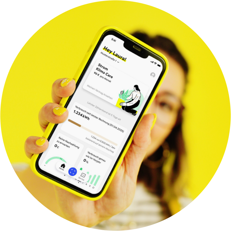 Illustration Person, die ein Selfie mit ihrem Handy macht