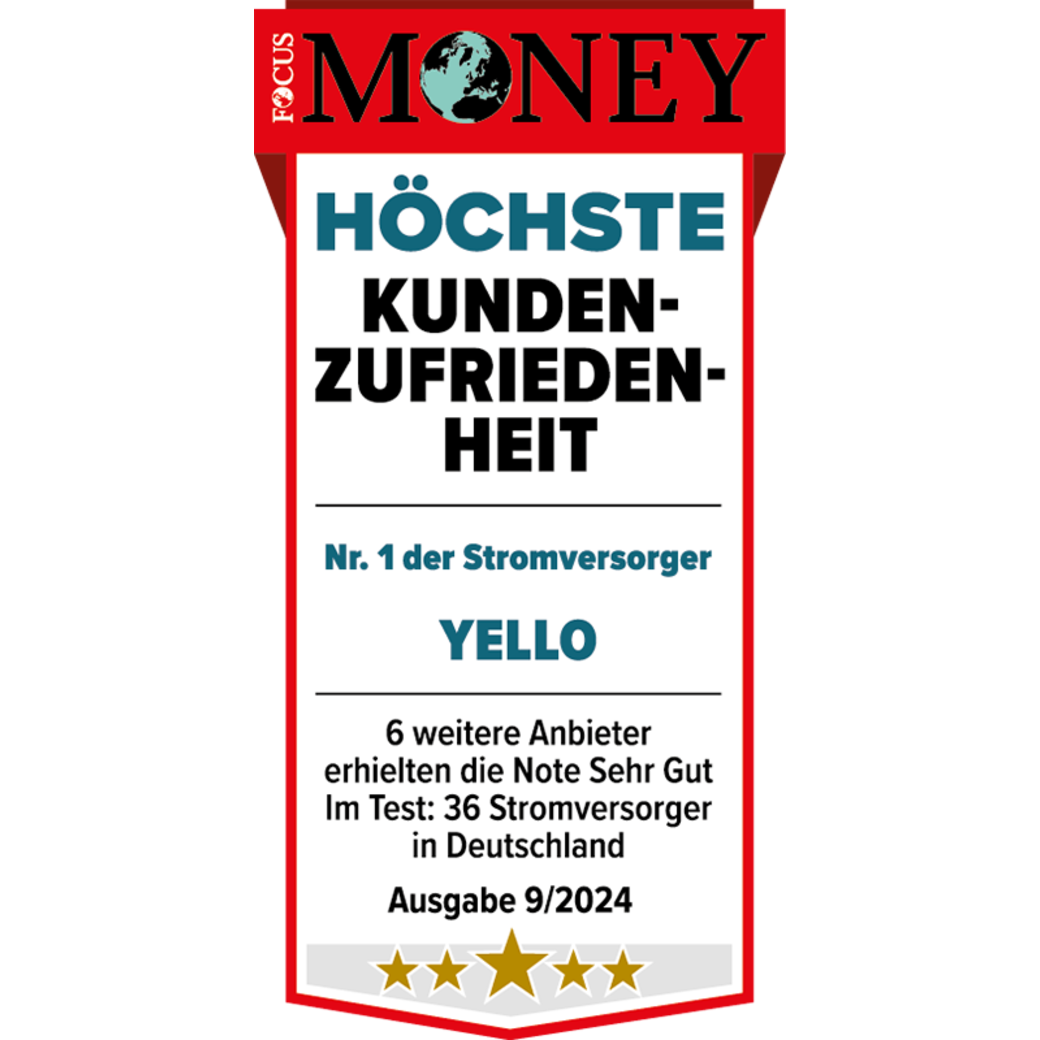 Stromtarife 2025: Dein Yello Strom mit Wechselbonus.
