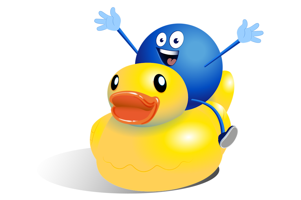 PAYBACK Pointee mit gelber Ente.