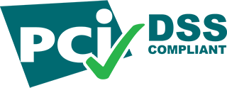 badge pci dss compliant - logo wall