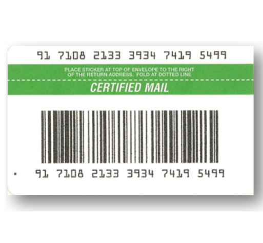 Electronic Return Receipt with Quadient