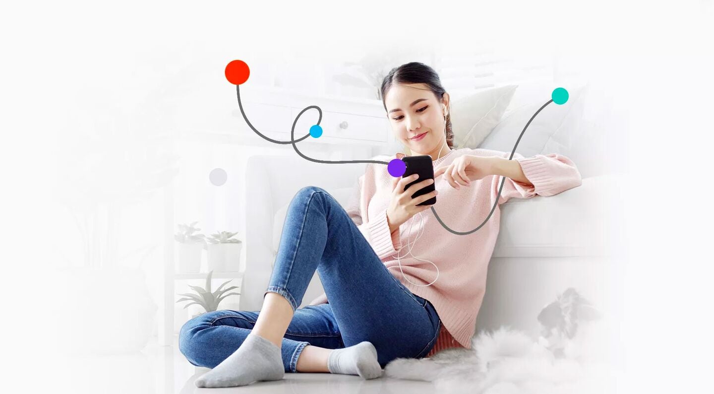 woman-using-mobile