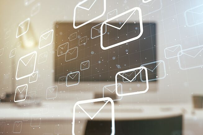 image showing email icons